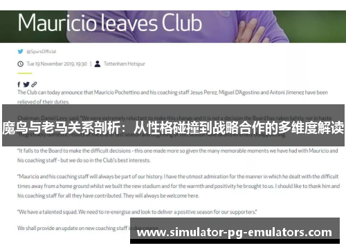 魔鸟与老马关系剖析：从性格碰撞到战略合作的多维度解读